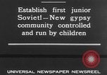 Image of gypsy children Moscow Russia Soviet Union, 1930, second 7 stock footage video 65675042805
