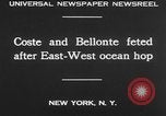 Image of Captain Coste New York United States USA, 1930, second 16 stock footage video 65675042809