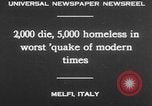 Image of earthquake Melfi Italy, 1930, second 18 stock footage video 65675042810