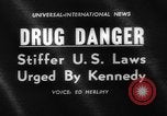 Image of President Kennedy on FDA drug controls Washington DC USA, 1962, second 3 stock footage video 65675042811