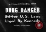 Image of President Kennedy on FDA drug controls Washington DC USA, 1962, second 5 stock footage video 65675042811