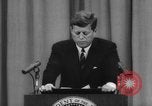 Image of President Kennedy on FDA drug controls Washington DC USA, 1962, second 23 stock footage video 65675042811
