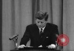 Image of President Kennedy on FDA drug controls Washington DC USA, 1962, second 30 stock footage video 65675042811