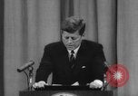 Image of President Kennedy on FDA drug controls Washington DC USA, 1962, second 31 stock footage video 65675042811