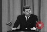 Image of President Kennedy on FDA drug controls Washington DC USA, 1962, second 37 stock footage video 65675042811