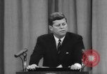 Image of President Kennedy on FDA drug controls Washington DC USA, 1962, second 38 stock footage video 65675042811