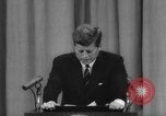 Image of President Kennedy on FDA drug controls Washington DC USA, 1962, second 39 stock footage video 65675042811
