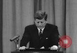 Image of President Kennedy on FDA drug controls Washington DC USA, 1962, second 40 stock footage video 65675042811