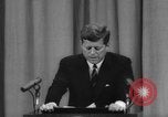 Image of President Kennedy on FDA drug controls Washington DC USA, 1962, second 42 stock footage video 65675042811