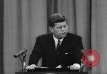 Image of President Kennedy on FDA drug controls Washington DC USA, 1962, second 44 stock footage video 65675042811