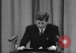 Image of President Kennedy on FDA drug controls Washington DC USA, 1962, second 45 stock footage video 65675042811