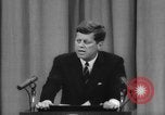 Image of President Kennedy on FDA drug controls Washington DC USA, 1962, second 48 stock footage video 65675042811