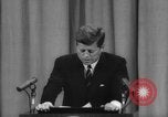 Image of President Kennedy on FDA drug controls Washington DC USA, 1962, second 49 stock footage video 65675042811