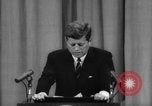 Image of President Kennedy on FDA drug controls Washington DC USA, 1962, second 53 stock footage video 65675042811