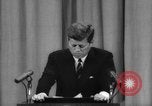 Image of President Kennedy on FDA drug controls Washington DC USA, 1962, second 55 stock footage video 65675042811