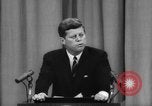 Image of President Kennedy on FDA drug controls Washington DC USA, 1962, second 58 stock footage video 65675042811