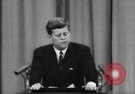 Image of President Kennedy on FDA drug controls Washington DC USA, 1962, second 59 stock footage video 65675042811