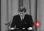 Image of President Kennedy on FDA drug controls Washington DC USA, 1962, second 60 stock footage video 65675042811