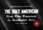 Immagine di Re Bhumibol Bangkok in Thailandia, 1963, secondo 1 filmato di repertorio 65675042827