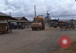 Image of pouring cement Thailand, 1966, second 4 stock footage video 65675042841