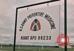 Standbild USA 712th vorbeugende Medizin Einheit Korat Thailand, 1970, aus Sekunde 56 historischem Filmmaterial Videoclip 65675042852