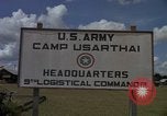 Standbild USA 79th logistische Befehl Thailand, 1965, aus Sekunde 53 historischem Filmmaterial Videoclip 65675042857