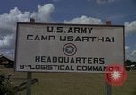 Standbild USA 79th logistische Befehl Thailand, 1965, aus Sekunde 55 historischem Filmmaterial Videoclip 65675042857