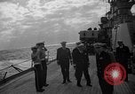 Image Secrétaire de la marine Thomas visites USS Bennington et USS St Paul Océan Pacifique, 1955, de la seconde 15 séquences d'archives historiques vidéo 65675042864