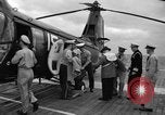 Image Secrétaire de la marine Thomas visites USS Bennington et USS St Paul Océan Pacifique, 1955, de la seconde 27 séquences d'archives historiques vidéo 65675042864