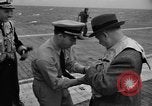 Image Secrétaire de la marine Thomas visites USS Bennington et USS St Paul Océan Pacifique, 1955, de la seconde 43 séquences d'archives historiques vidéo 65675042864