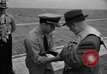 Image Secrétaire de la marine Thomas visites USS Bennington et USS St Paul Océan Pacifique, 1955, de la seconde 49 séquences d'archives historiques vidéo 65675042864