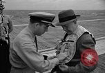 Image Secrétaire de la marine Thomas visites USS Bennington et USS St Paul Océan Pacifique, 1955, de la seconde 52 séquences d'archives historiques vidéo 65675042864