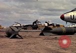 Image of 500lb bombs Vietnam, 1965, second 36 stock footage video 65675042871