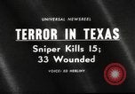 Standbild Charles Whitman Schießereien an der University of Texas Austin Texas USA, 1966, aus Sekunde 18 historischem Filmmaterial Videoclip 65675042878