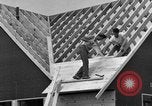 Image of suburban houses New York United States USA, 1950, second 48 stock footage video 65675042887