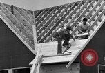 Image of suburban houses New York United States USA, 1950, second 49 stock footage video 65675042887