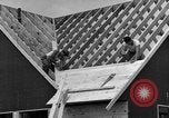 Image of suburban houses New York United States USA, 1950, second 55 stock footage video 65675042887