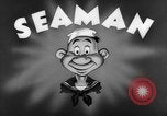 Standbild Seaman Tarfu United States USA, 1945, aus Sekunde 10 historischem Filmmaterial Videoclip 65675042893