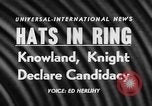 Image of William Fife Knowland United States USA, 1957, second 5 stock footage video 65675042907
