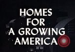 Image of suburban 1950s American homes Lafayette Indiana USA, 1958, second 1 stock footage video 65675042908