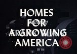 Image of suburban 1950s American homes Lafayette Indiana USA, 1958, second 3 stock footage video 65675042908