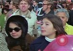 Image of Peace demonstrators march protesting Vietnam War Washington DC USA, 1969, second 9 stock footage video 65675042914