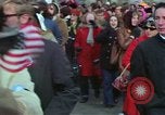 Image of Peace demonstrators march protesting Vietnam War Washington DC USA, 1969, second 11 stock footage video 65675042914