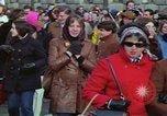 Image of Peace demonstrators march protesting Vietnam War Washington DC USA, 1969, second 14 stock footage video 65675042914