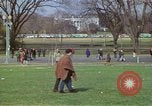 Image of Peace demonstrators march protesting Vietnam War Washington DC USA, 1969, second 23 stock footage video 65675042914