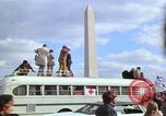 Image of Peace demonstrators march protesting Vietnam War Washington DC USA, 1969, second 33 stock footage video 65675042914