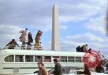 Image of Peace demonstrators march protesting Vietnam War Washington DC USA, 1969, second 37 stock footage video 65675042914
