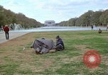 Image of Peace demonstrators march protesting Vietnam War Washington DC USA, 1969, second 42 stock footage video 65675042914