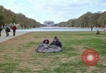 Image of Peace demonstrators march protesting Vietnam War Washington DC USA, 1969, second 46 stock footage video 65675042914