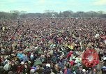 Image of Peace demonstrators march protesting Vietnam War Washington DC USA, 1969, second 51 stock footage video 65675042914